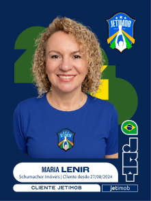 Figurinha da corretora Mari